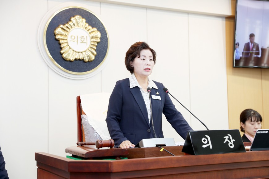 태안군의회, 제315회 임시회 폐회